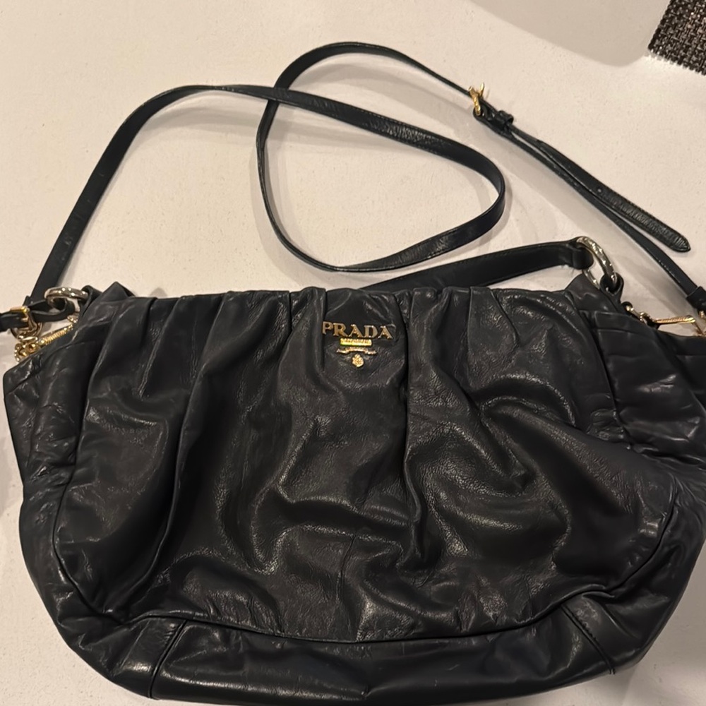 Prada leather purse